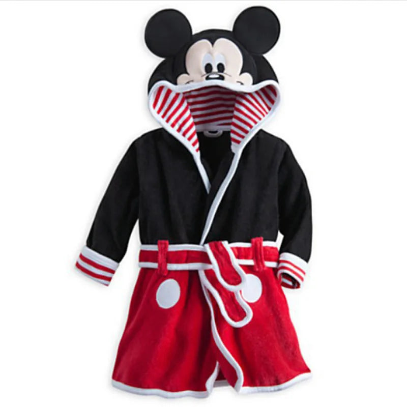 Autumn Winter Children Pijama Infantil Mickey Minnie Kids Warm Boys Pajama Girls Pyjamas Girls Animal Flannel Sleepwear Robe