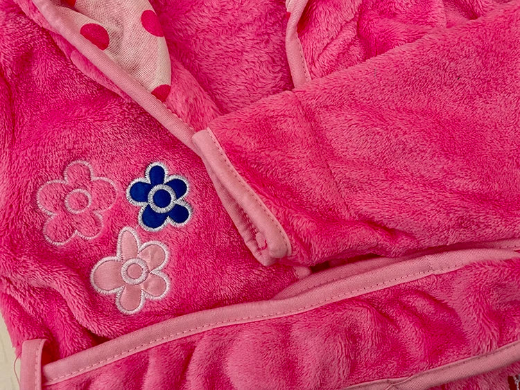 Autumn Winter Children Pijama Infantil Mickey Minnie Kids Warm Boys Pajama Girls Pyjamas Girls Animal Flannel Sleepwear Robe