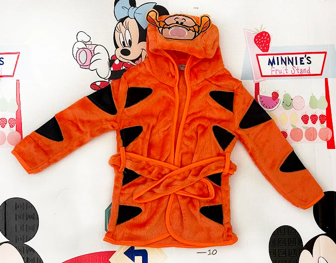 Autumn Winter Children Pijama Infantil Mickey Minnie Kids Warm Boys Pajama Girls Pyjamas Girls Animal Flannel Sleepwear Robe