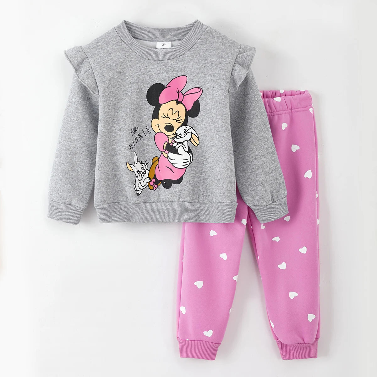 Winter Little Girl Casual Velvet Cartoon Set Fall Baby Girl Christmas Halloween Holiday Princess Gift Clothes Child Sets Outfits