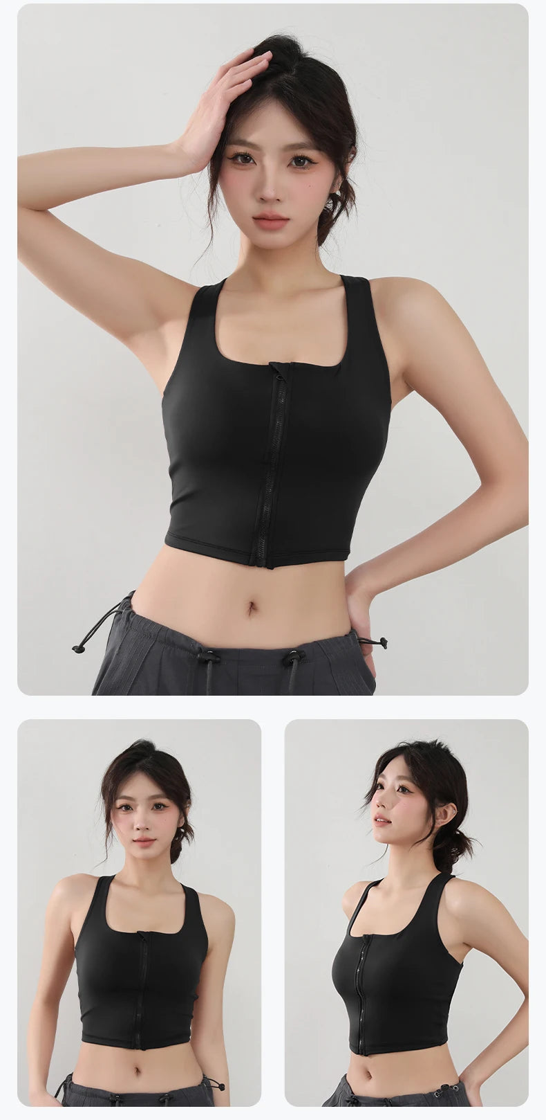Crossed Back Nude Quick-drying Integrated Yoga Suit Vest Beautiful Back Shock-proof High-intensity Running Fitness Underwear