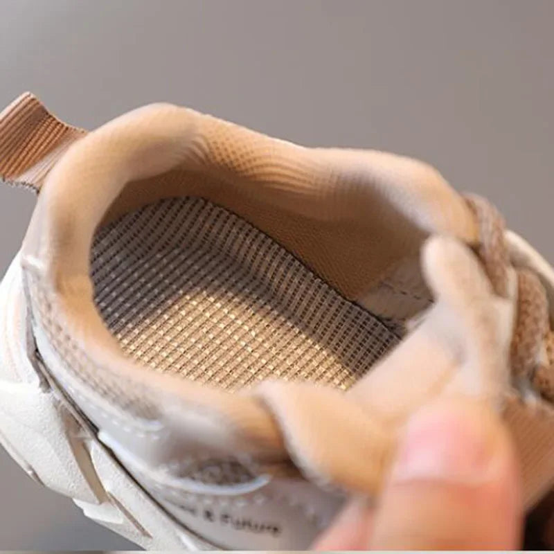 Spring Autumn Kids Sport Shoes Boys Children Outdoor Running Sneakers Fashion Mesh Breathable