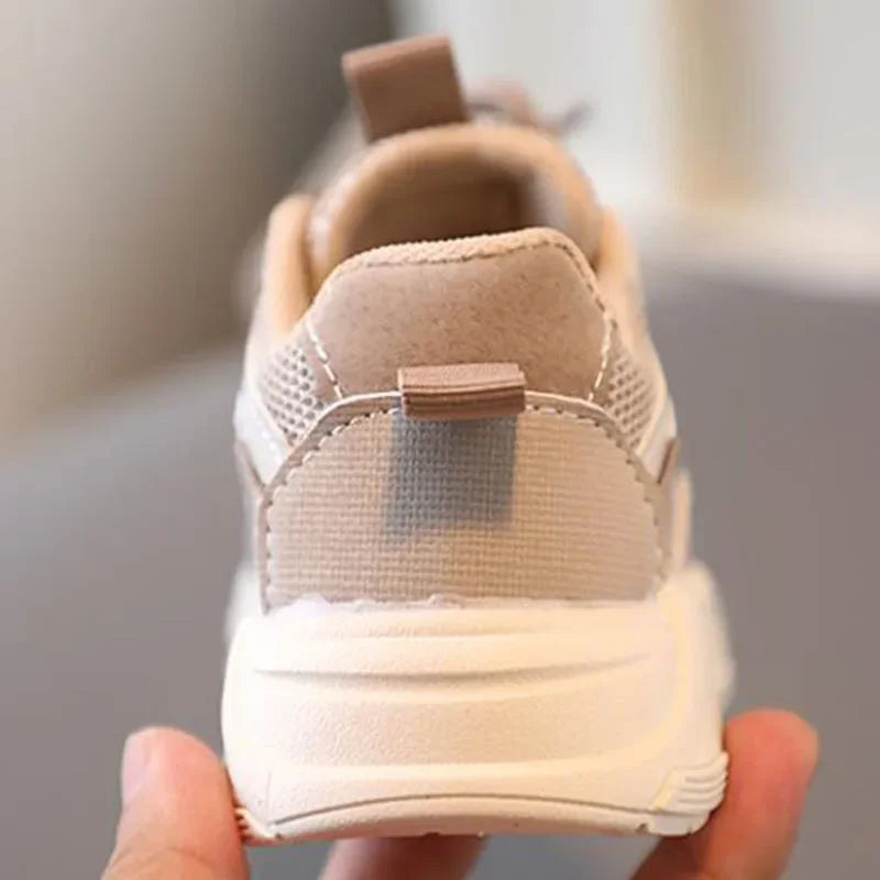 Spring Autumn Kids Sport Shoes Boys Children Outdoor Running Sneakers Fashion Mesh Breathable