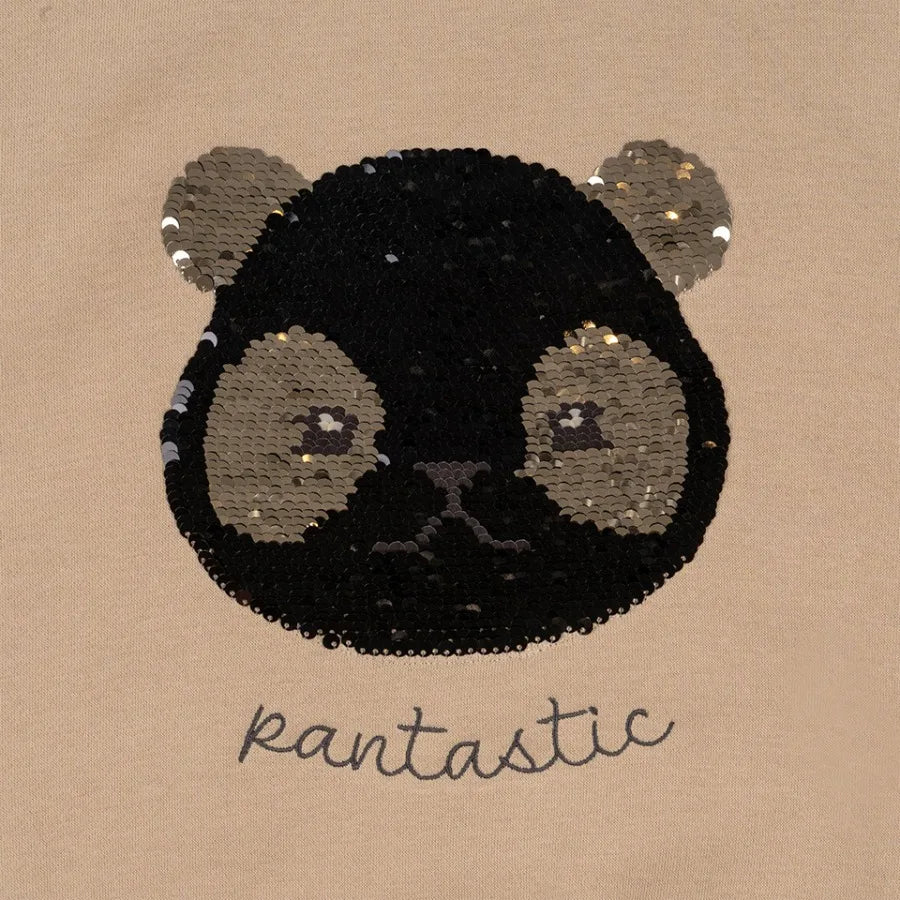 Spring Ks Baby Boys Cotton Sweatshirts Set Kids Clothes Autumn Girls Cartoon Panda Dinosaur Pullover Children Lemon Top Pants