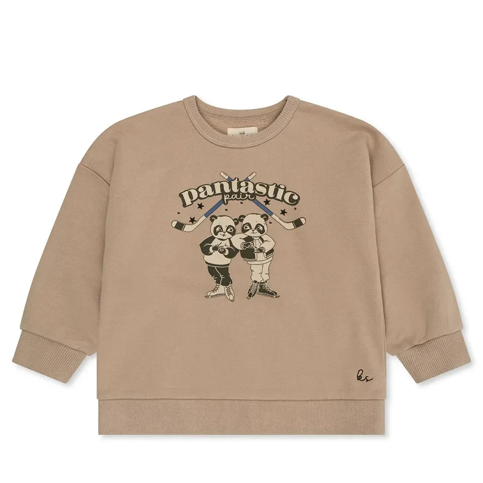 Spring Ks Baby Boys Cotton Sweatshirts Set Kids Clothes Autumn Girls Cartoon Panda Dinosaur Pullover Children Lemon Top Pants